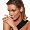Серебряное кольцо с фианитами Baguette Miestilo
