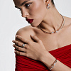 Серьги из серебра с фианитами VENUS Miestilo