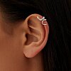 Серебряный кафф в форме змеи Miestilo