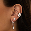 Серьги с подвеской из серебра Miestilo