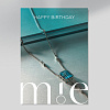 Открытка подарочная Midnight колье "Happy Birthday" Miestilo