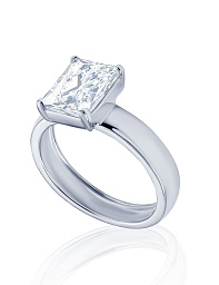 Серебряное кольцо Kelly с фианитом